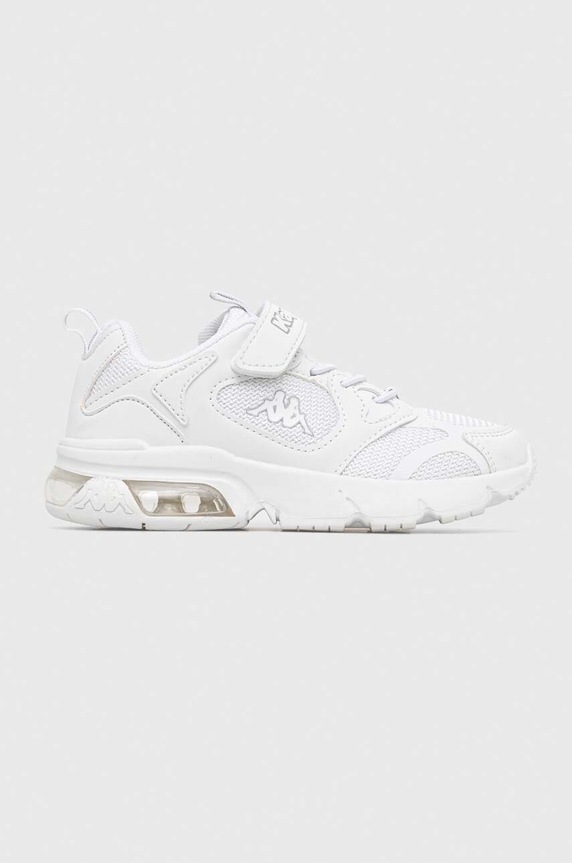 Kappa sneakersy dziecięce imitacja skóry licowej biały 260891K