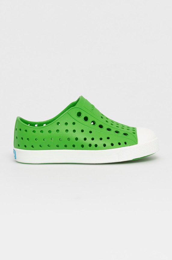 Native gyerek sportcipő slip on zöld JEFFERSON.KIDS.13100100
