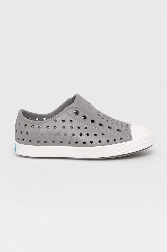 Native tenisówki dziecięce slip on szary JEFFERSON.KIDS.13100100