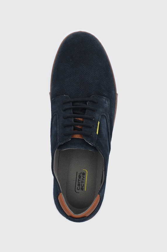 Camel Active Buty zamszowe granatowy 22233788