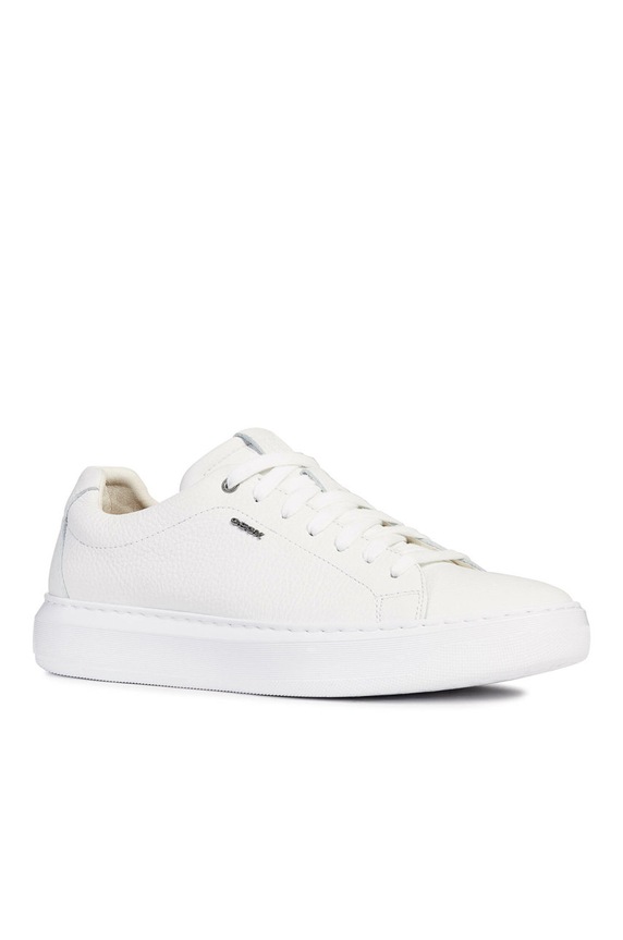 Geox - Buty skórzane Deiven U845WB.000T0.DEIVEN biały SS21