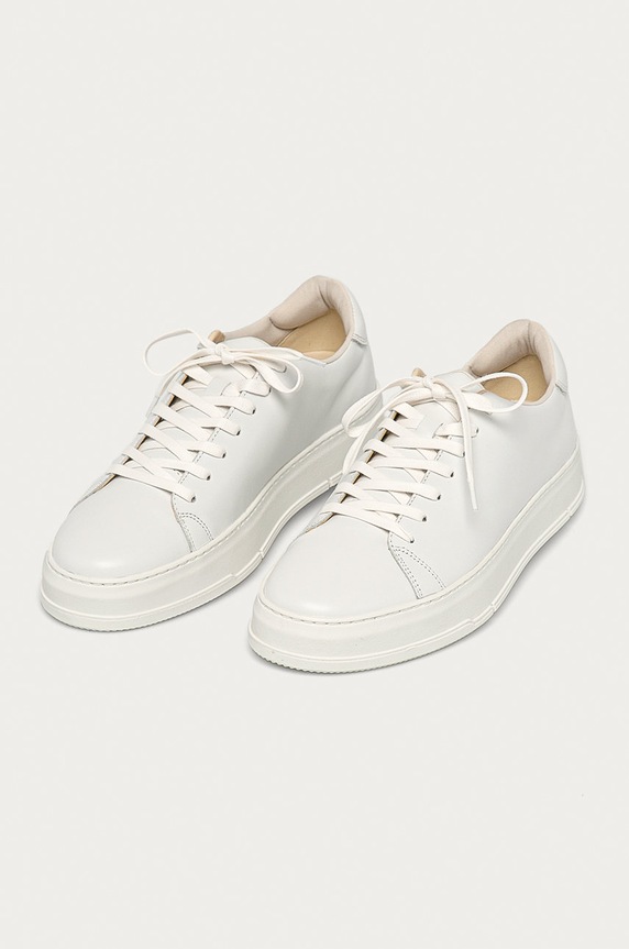 Vagabond Shoemakers - Buty skórzane John 5184.001.01 biały AW21