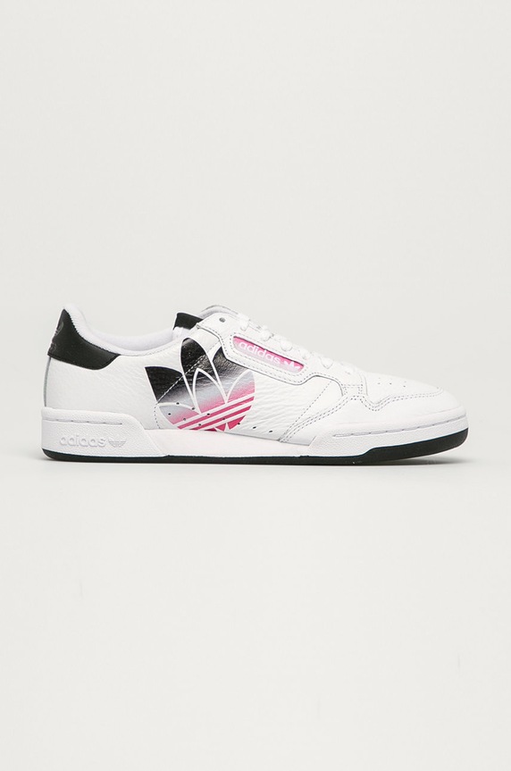 adidas Originals - Buty skórzane Continental 80 FY5830 biały FY5830
