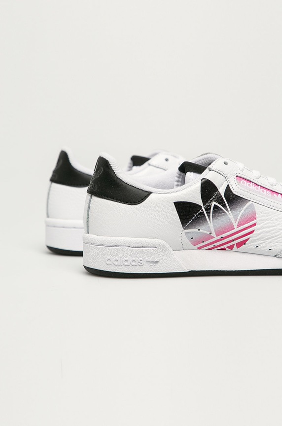 Obuwie adidas Originals - Buty skórzane Continental 80 FY5830 FY5830 biały