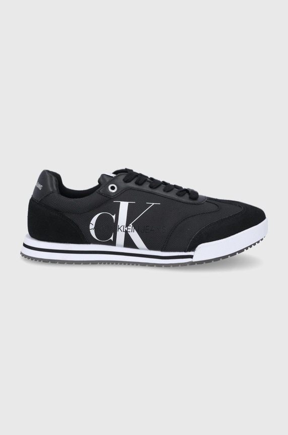 Calvin Klein Jeans Buty YM0YM00026BDS tekstylny czarny YM0YM00026BDS