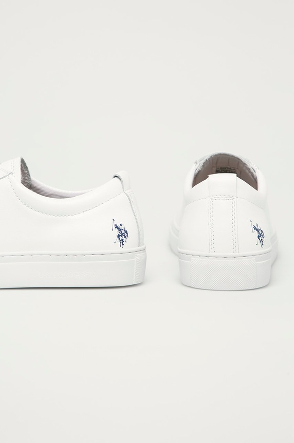 Obuwie U.S. Polo Assn. - Buty skórzane BEKER4158S1.L1 biały