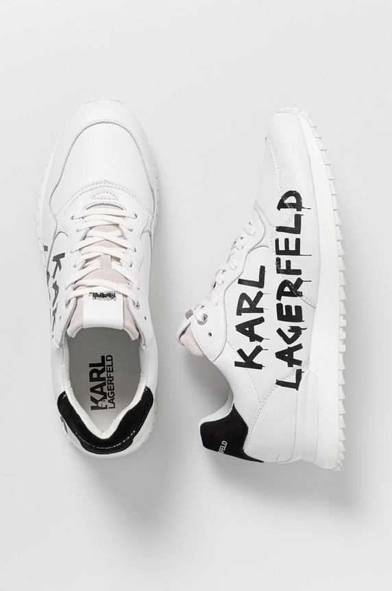 Karl Lagerfeld Buty skórzane KL52915.010 biały KL52915.010