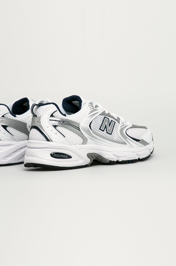 Shoes New Balance 530 White Calcium MR530SG gray