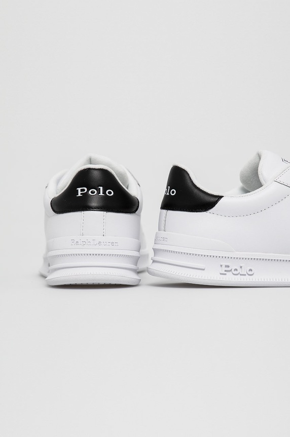 Obuwie Polo Ralph Lauren Buty skórzane Hrt Ct II 809829824005 biały