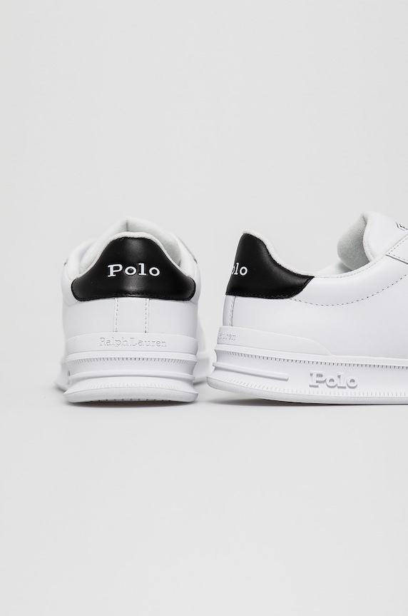 Obuwie Polo Ralph Lauren Buty skórzane Hrt Ct II 809829824005 biały