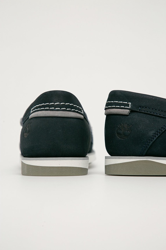 Obuwie Timberland mokasyny skórzane Atlantis Break TB0A416H0191 granatowy
