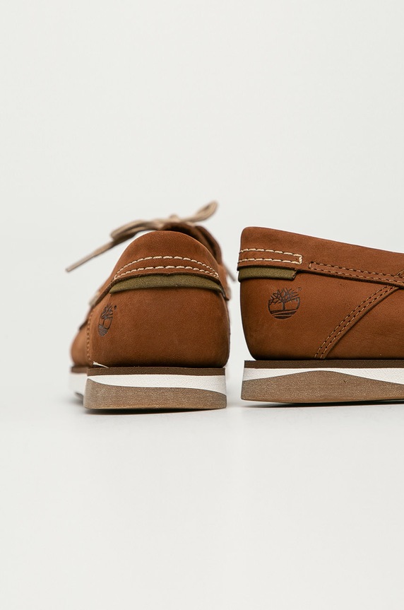 Scarpe Timberland mocassini in pelle Atlantis Break TB0A41616321 marrone