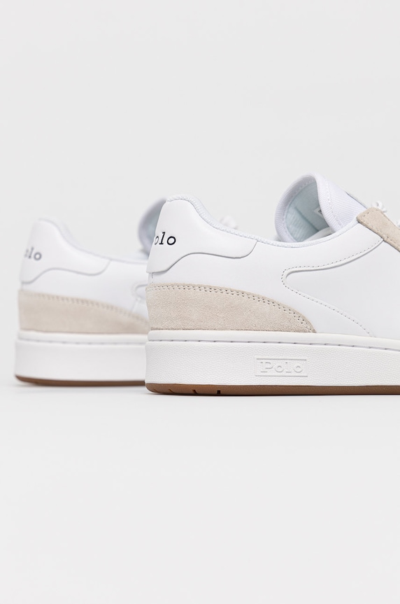 Obuwie Polo Ralph Lauren buty Polo Crt 809834463002 biały