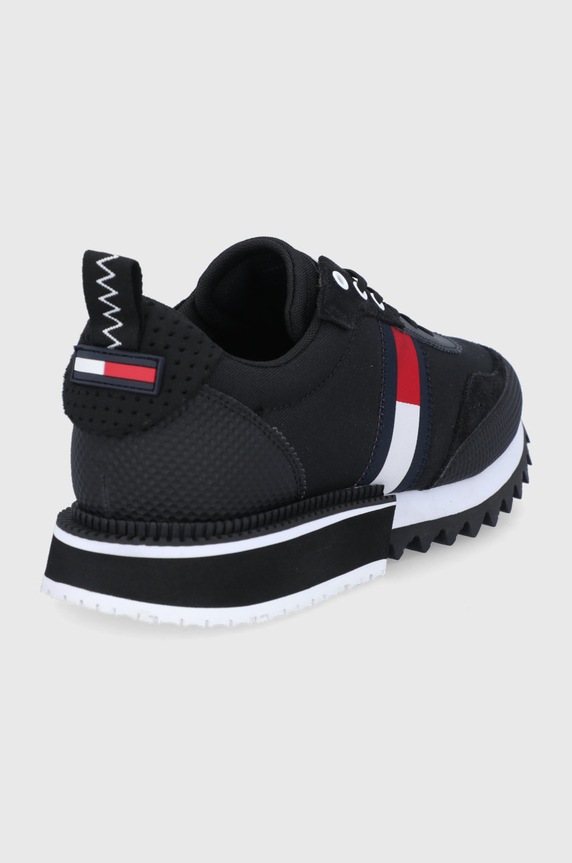 Obuv Topánky Tommy Jeans EM0EM00618.C87 čierna