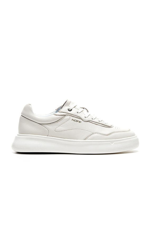 Hoff Buty skórzane płaska szary 22005003