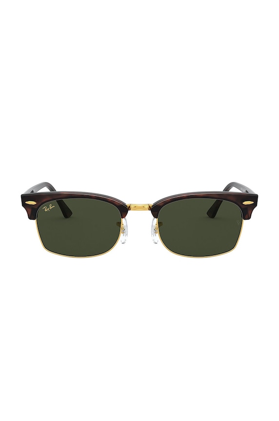 Ray-Ban napszemüveg CLUBMASTER SQUARE barna 0RB3916