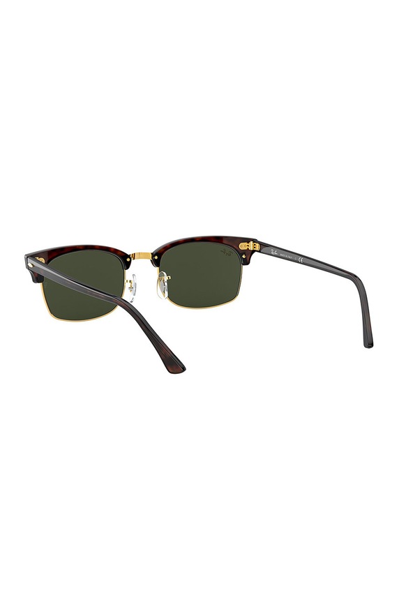 Ray-Ban napszemüveg CLUBMASTER SQUARE 0RB3916 barna