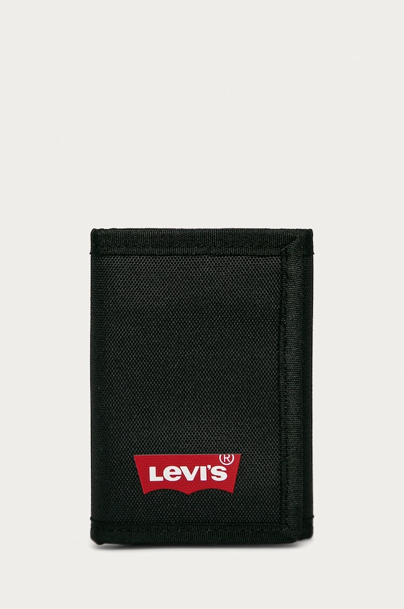 Levi's - Portfel drobny wzór czarny 38094.0036