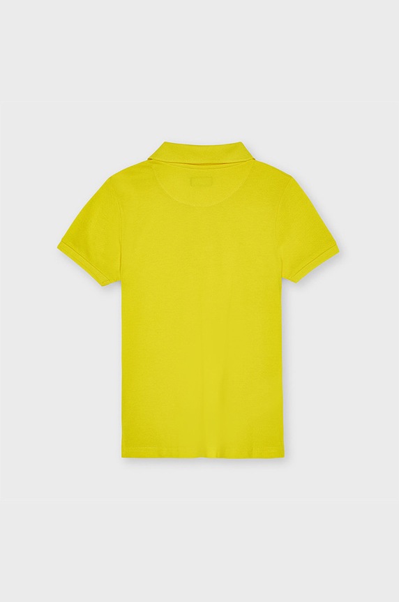 Mayoral - Tricou polo copii 890.7E.JUNIOR galben SS21