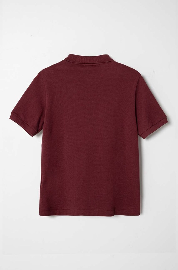 Lacoste polo in lana bambino/a PJ2909 granata AW25