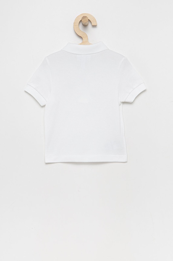 Lacoste polo in lana bambino/a PJ2909 bianco AW25