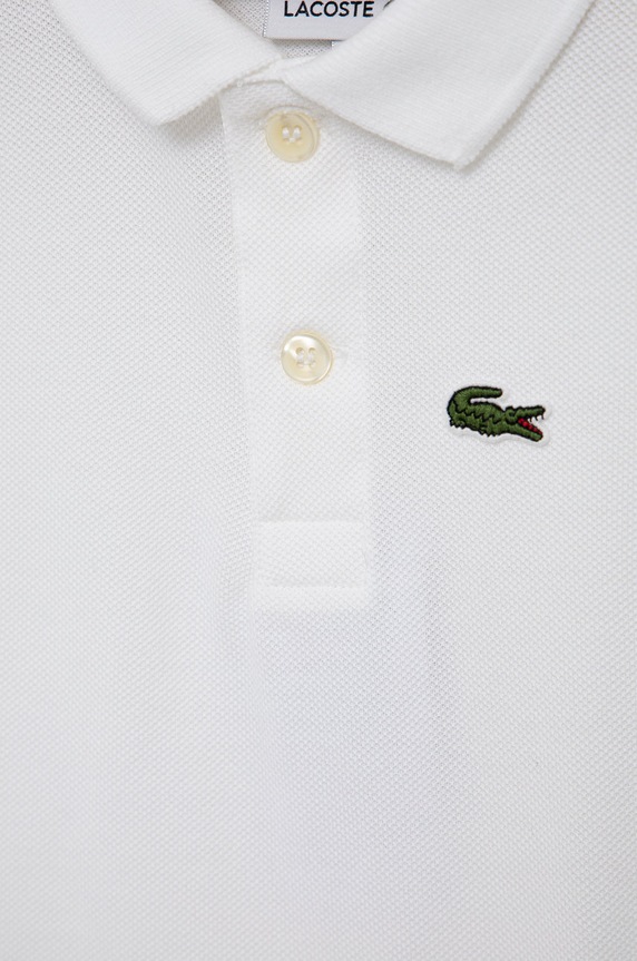 BIMBO Lacoste polo in lana bambino/a PJ2909 bianco