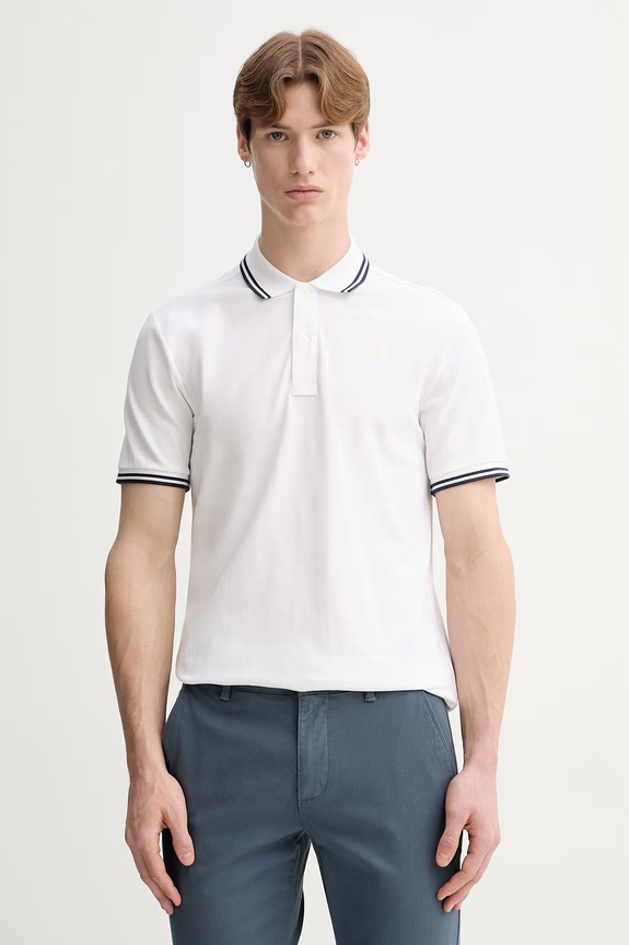 Polo majica G-Star Raw bijela D17127.5864