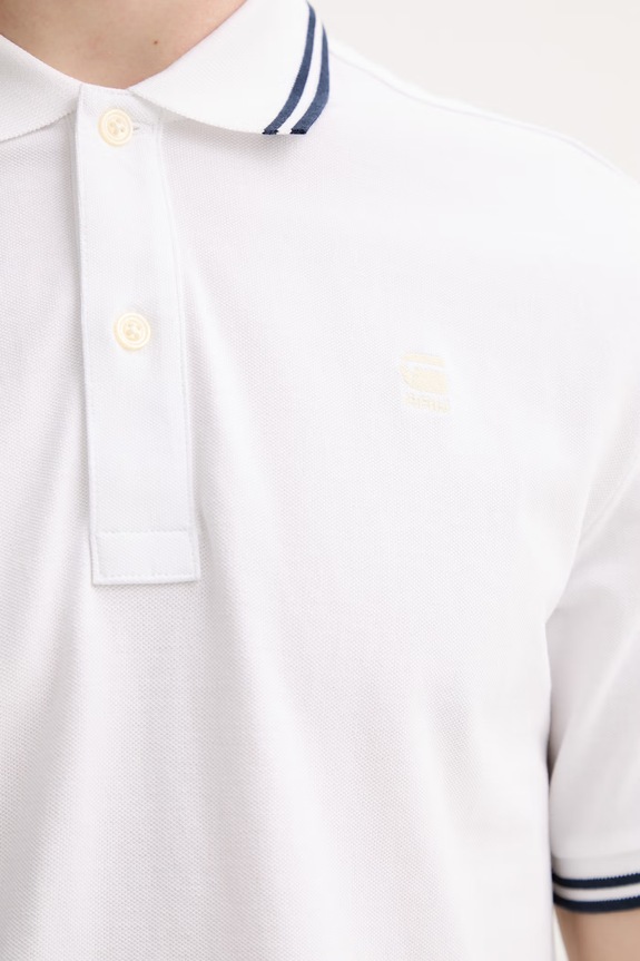 Polo majica G-Star Raw D17127.5864 bijela