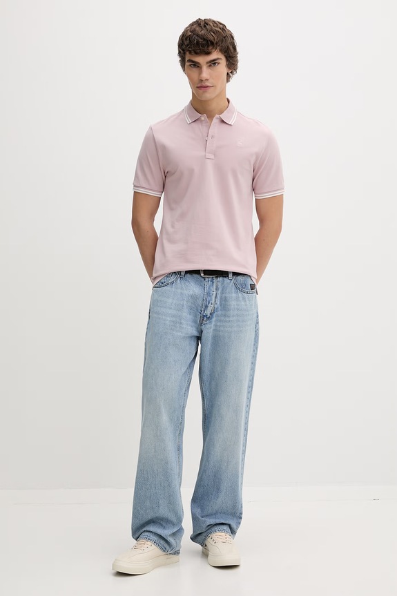 G-Star Raw polo D17127.5864 różowy AA00