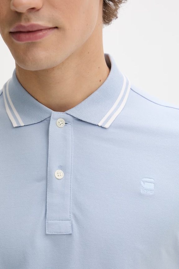 G-Star Raw tricou polo D17127.5864 albastru