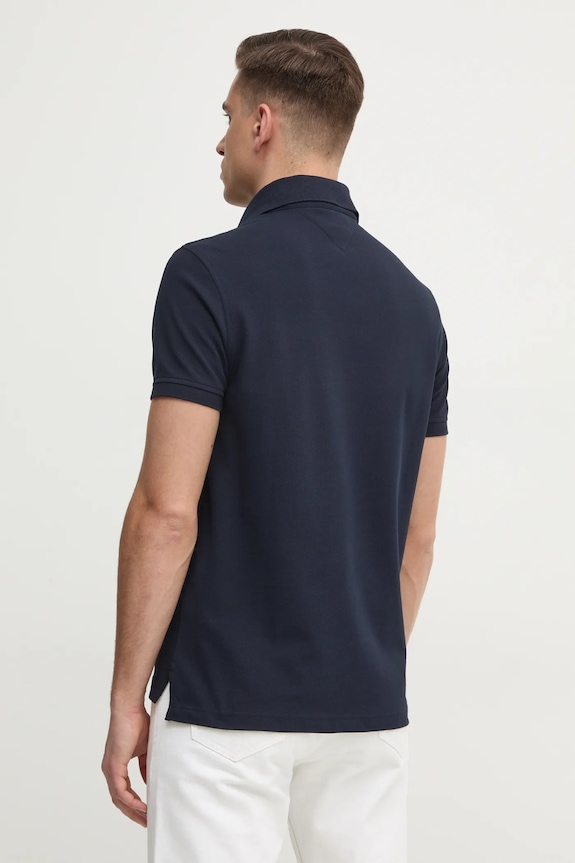 Ρούχα Tommy Hilfiger - Πόλο MW0MW17770.4891 σκούρο μπλε