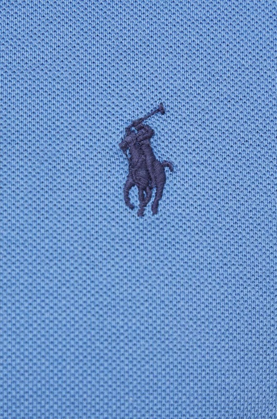 Polo Ralph Lauren Polo tričko pánske bavlnené 710536856 modrá