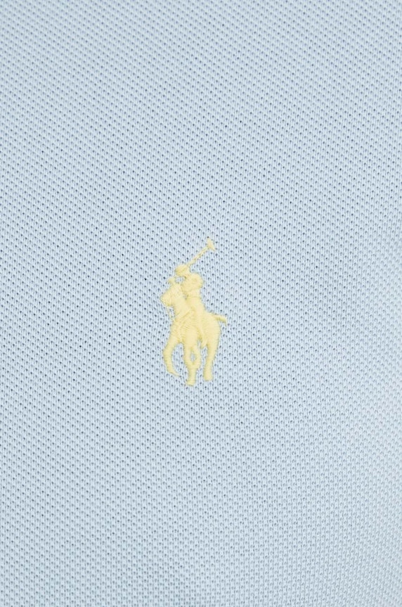 Polo Ralph Lauren polo tričko pánske bavlnené 710536856 modrá