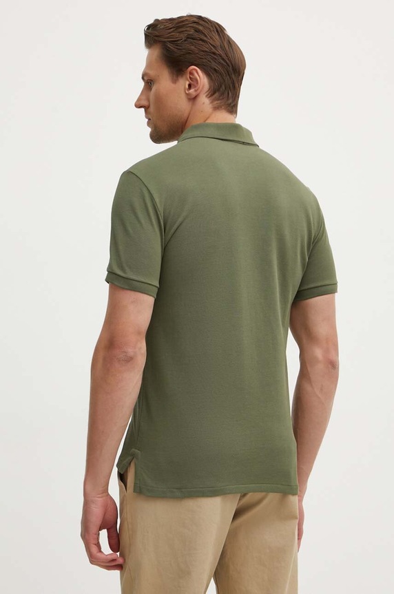 Oblečenie Polo Ralph Lauren polo tričko pánske bavlnené 710536856 zelená