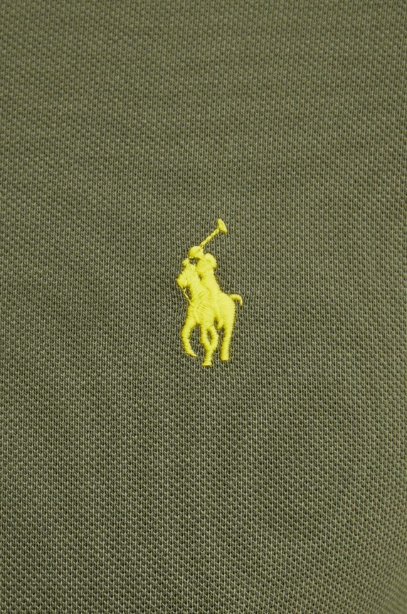 Polo Ralph Lauren polo tričko pánske bavlnené 710536856 zelená
