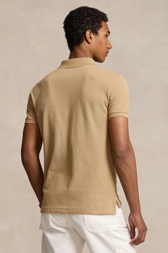 Polo Ralph Lauren πόλο ανδρικό βαμβακερό 710536856 μπεζ SS26
