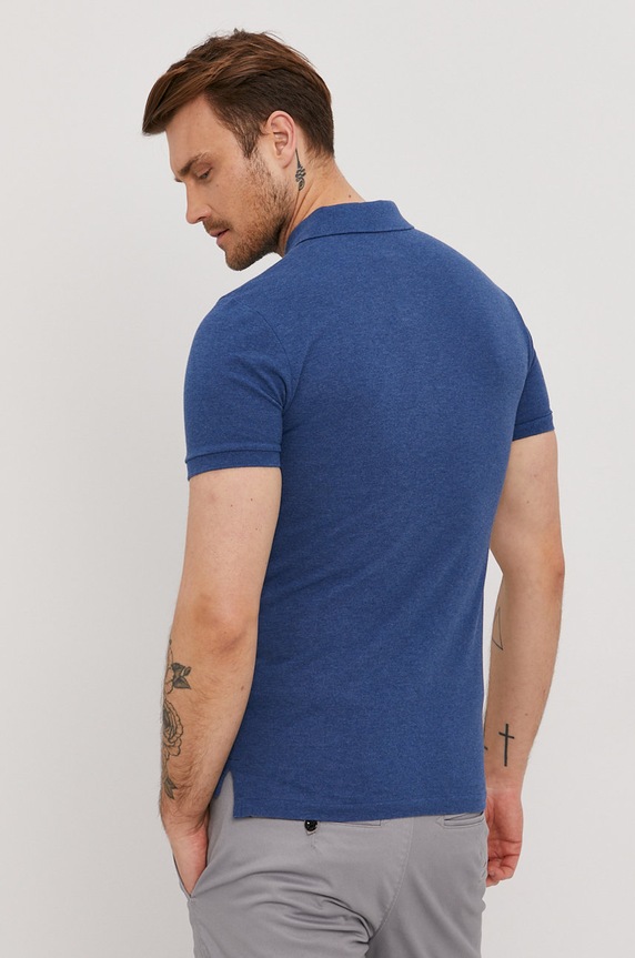Îmbrăcăminte Polo Ralph Lauren polo pentru bărbați din bumbac 710536856 albastru