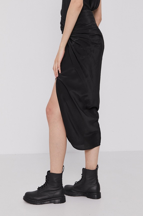 Odzież The Kooples Spódnica FJUP22072K czarny