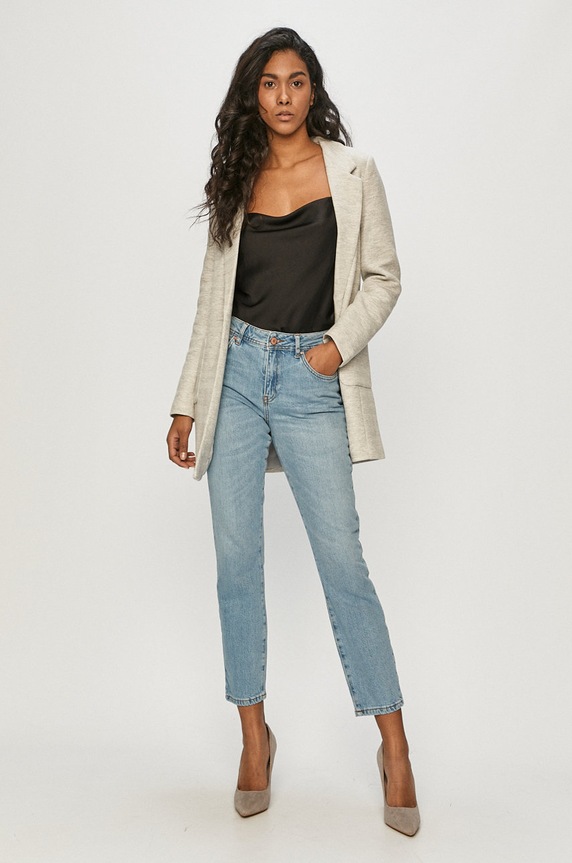 Noisy May - Jeansy Olivia 27015689 niebieski SS21