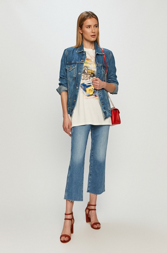 Wrangler Jeansy W206JH28W niebieski AA00