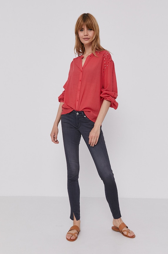 Pepe Jeans Jeansy Pixie Twist PL2039092.000 szary SS21