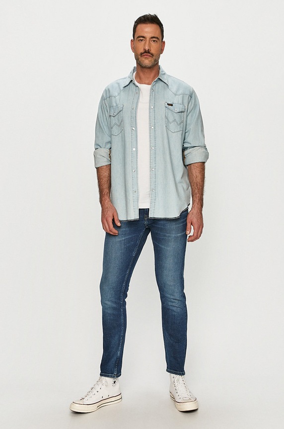 Pepe Jeans - Jeansy Stan PM205899DF5.000 niebieski SS21