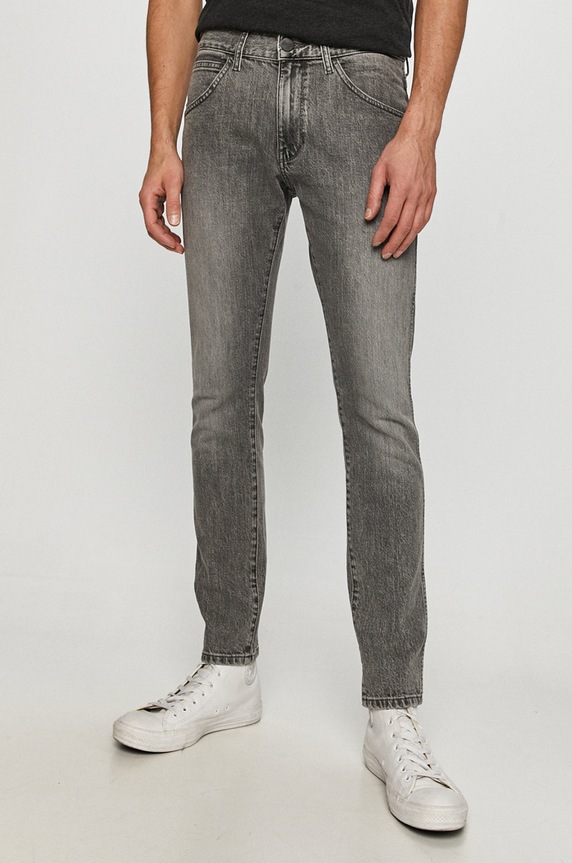 Wrangler - Jeansy Bryson szary W14XP4242