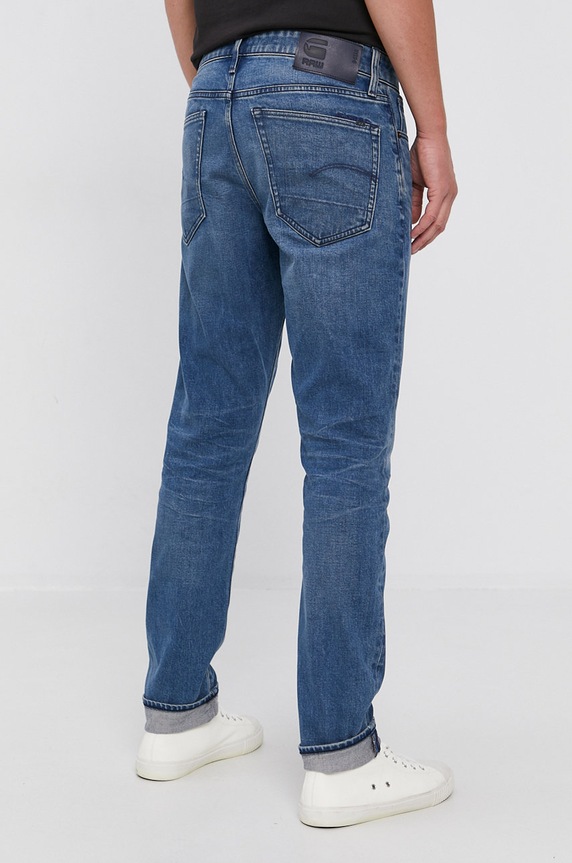 G-Star jeansy 3301 Regular Tapered 51003.C052 niebieski AA00