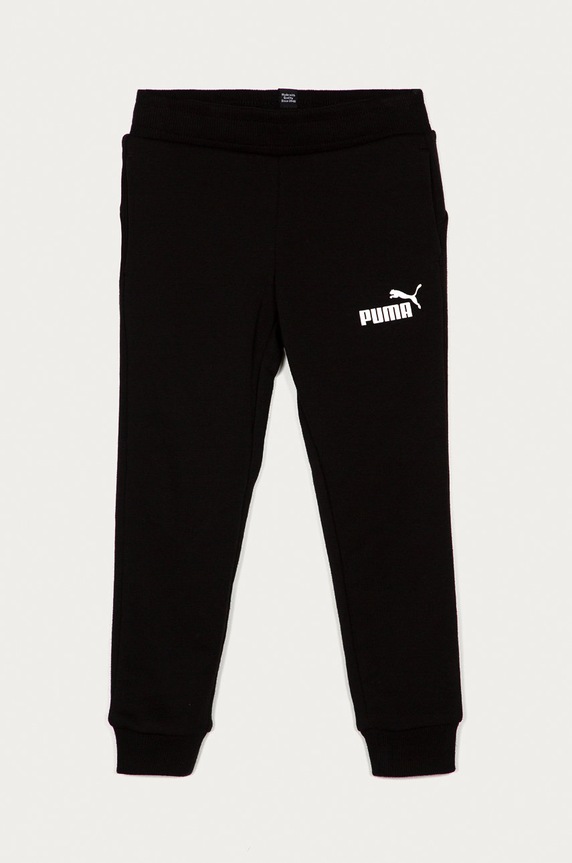 Detské nohavice Puma 587037 pletenina čierna 587037
