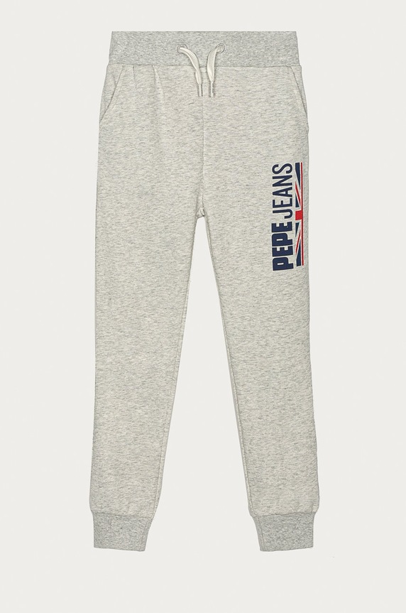 Pepe Jeans - Spodnie dziecięce Jonah 128-180 cm dzianina szary PB210579