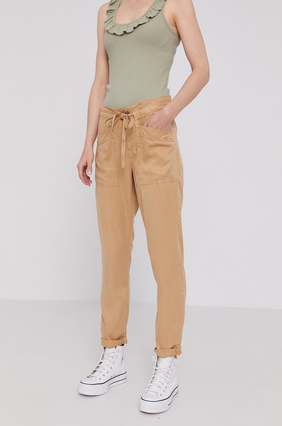 Pepe Jeans nadrág Dash PL211449.845 barna SS21