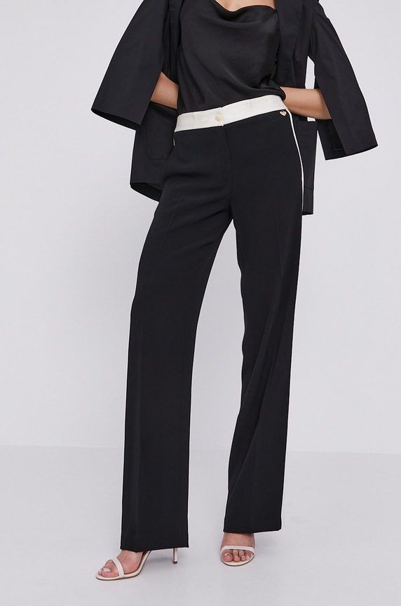 Twinset Pantaloni 211TT2041 negru SS21