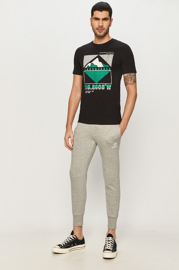 Converse - Spodnie 10008924.A03 szary SS21