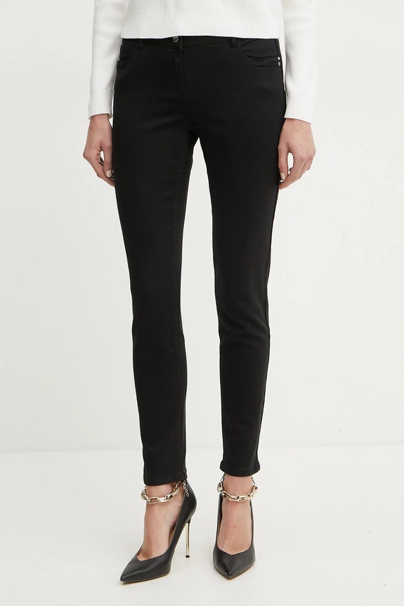 Morgan - Nadrág sima fekete 211.PETRA